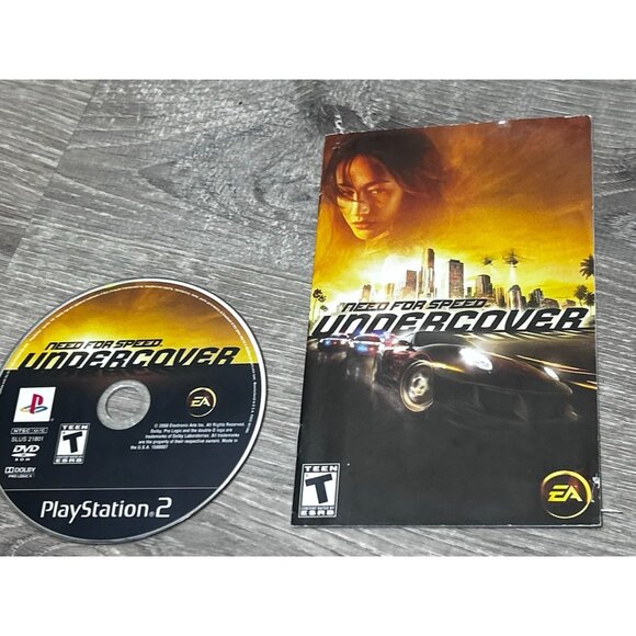 Need for Speed Undercover Sony PlayStation 2 Video Game 2008 - Picture 1 of 7